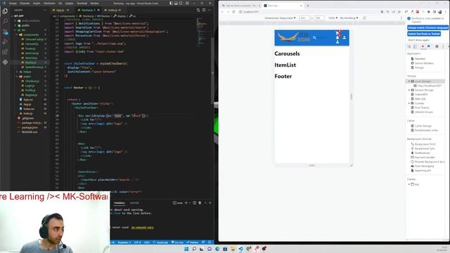 REACT E-COMMERCE APP - 3 Navbar смотреть онлайн