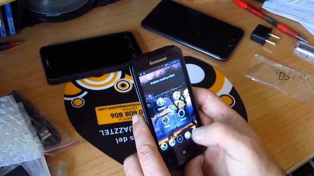UNBOXING Lenovo A390 512Mb Ram 4Gb ROM by MINIDEAL смотреть онлайн