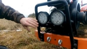 Тяжёлый мотоблок Русич,обзор,плюсы,минусы,доработки.