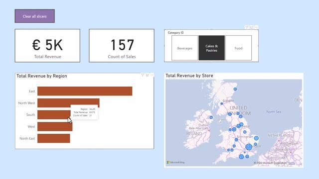 Clear ALL Filters Button in Power BI (ONE Click to Remove Filters) смотреть онлайн