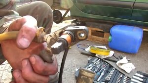 Ремонт датчика ABS. Рено Меган