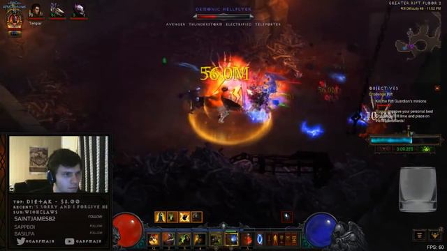 Diablo 3 NA Challenge Rift Week 6 3:27 Route смотреть онлайн
