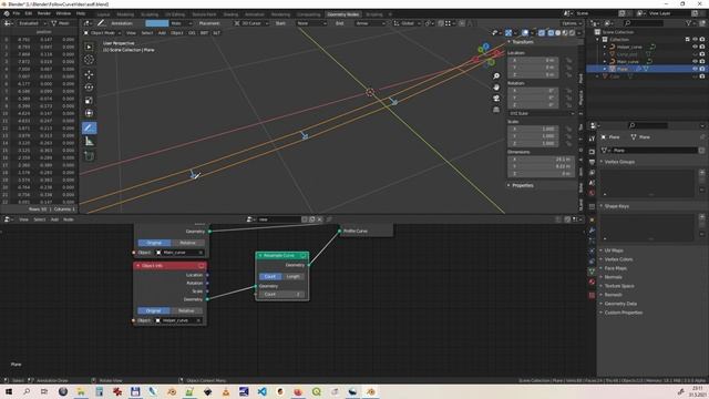 (update in the description) GNodes TUTORIAL-Make instances to follow curve using generated normals смотреть онлайн