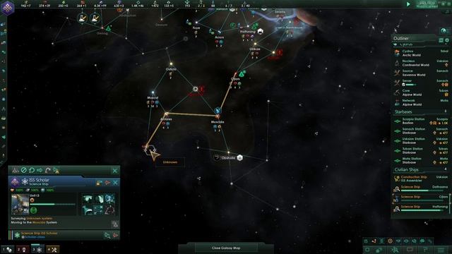 Stellaris - Machine Empire - Rouge Servitor Meta Build смотреть онлайн