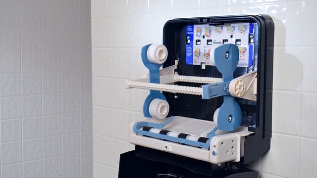 Cormatic® Automatic Towel Dispenser - Loading Instructions смотреть онлайн