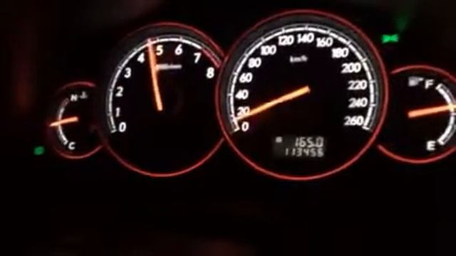 05 Subaru 3L H6 0-100kph sprint смотреть онлайн