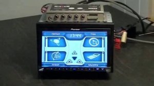Pioneer AVH-P4100DVD + Mircom M500 (Мирком М500)