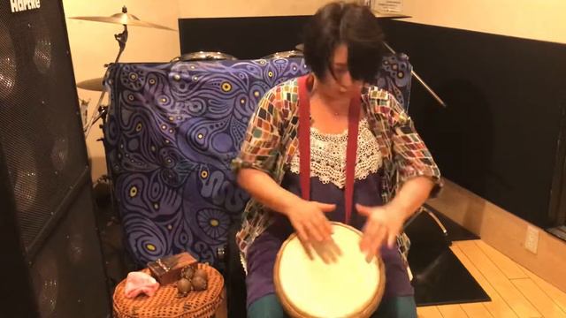 ジャンベ　djembe @ studio Ueno 20210705 смотреть онлайн