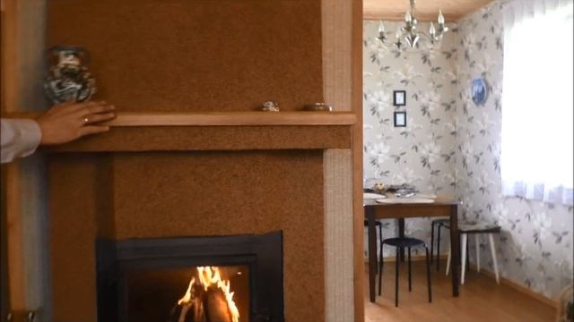 Кассетный камин с топкой Tarnava в штукатурке смотреть онлайн