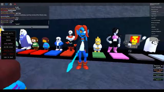 ROBLOX [WIP] Undertale RP; Playing as Undyne смотреть онлайн