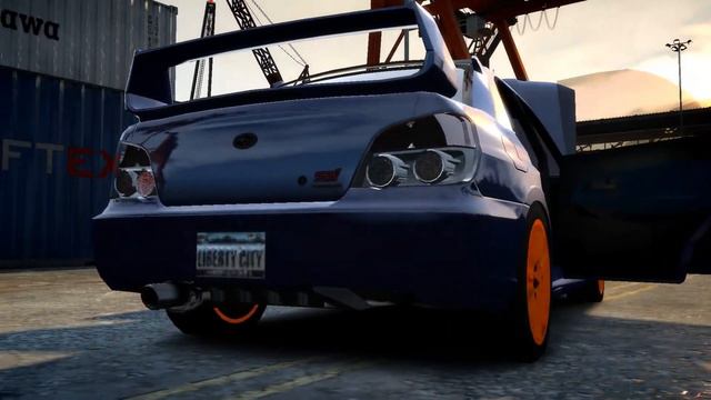 GTA IV SUBARU IMPREZA WRX STI (HAWKEYE) смотреть онлайн