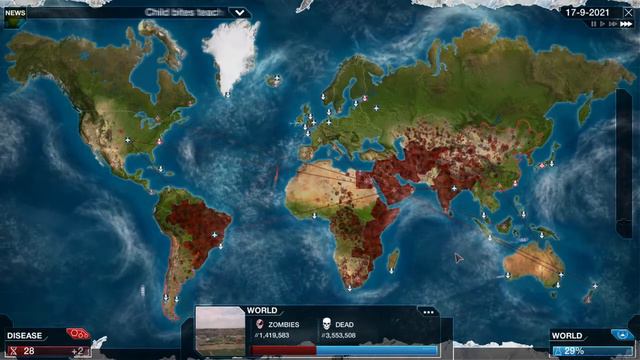 Plague.Inc Evolved - Mega Brutal Necroa Virus done in 6 minutes смотреть онлайн