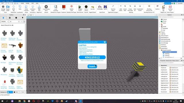 КАК СДЕЛАТЬ НАЧАЛЬНОГО ПЕРСОНАЖА В РОБЛОКС СТУДИО! КАК СДЕЛАТЬ СВОЕГО ПЕРСОНАЖА В РОБЛОКС! Урок #12 смотреть онлайн
