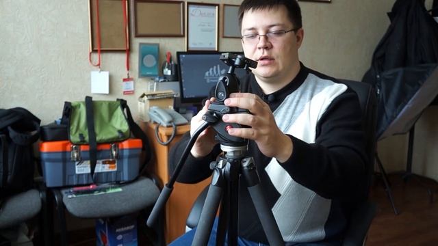 Какой штатив выбрать? - обзор моих штативов 02 | Фотоазбука смотреть онлайн