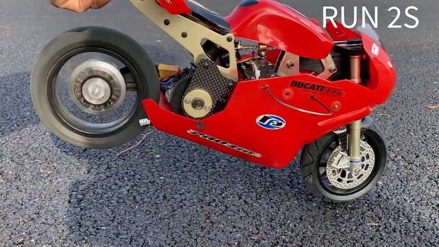 DIY RC Motorcycle - Brushless Direct Drive