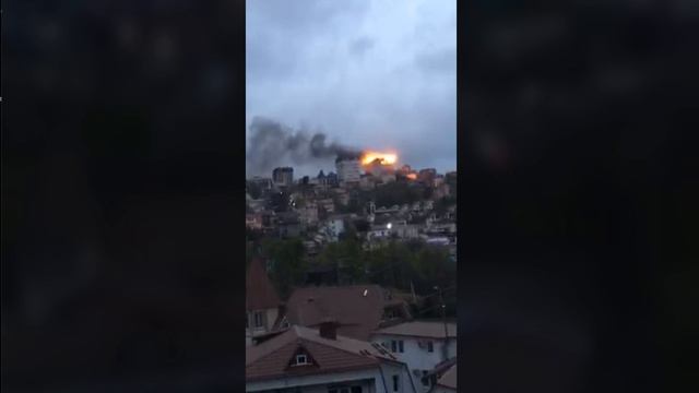 Срочно. Прямо сейчас 02/04/18 Сочи. Пожар на лысой горе. смотреть онлайн