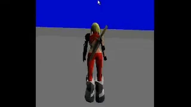 Анимация персонажа девушки нарисованной по книге Пола Стида «Моделирование персонажей в 3DSMAX» смотреть онлайн