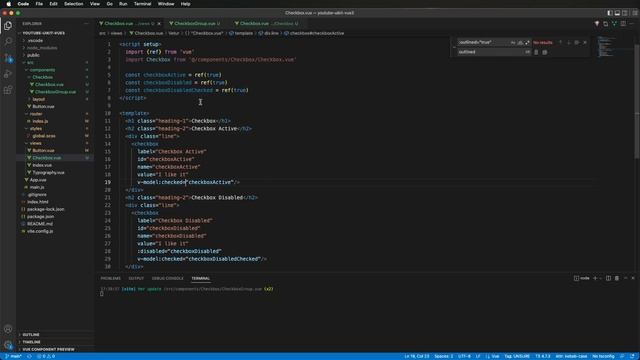 Разработка UI Kit (Vue 3 + Composition API) #3. Компонент Checkbox смотреть онлайн