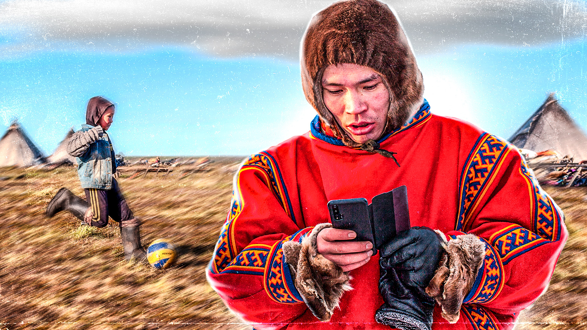 Как проводят время подростки в тундре | Факты смотреть онлайн