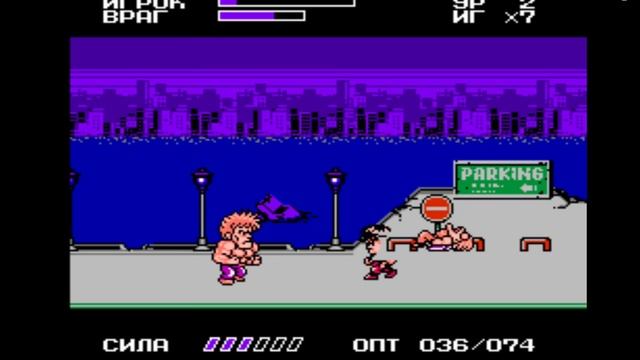 Mighty Final Fight. 9 lives hack. Nes. Levels 1--3. Gameplay by Guy. Android. смотреть онлайн