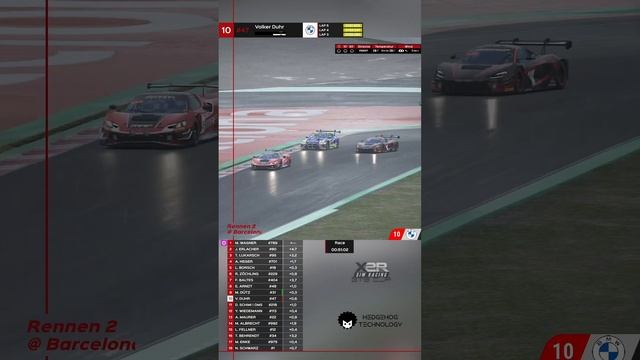 Dütz und Duhr im Zweikampf | X2R GT3 Cup @ Barcelona #acc #x2r смотреть онлайн