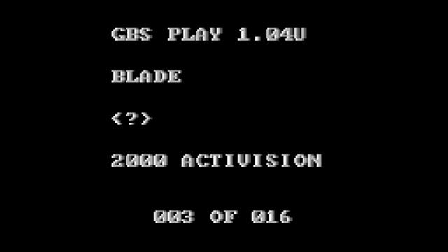 Blade (Game Boy Color) Soundtrack 3/16 смотреть онлайн