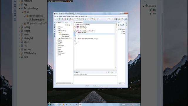 How to Add a Background Image in Java Eclipse (Check description for updated version of the video) смотреть онлайн
