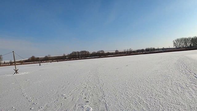 Зимняя рыбалка в январе. Наконец то. Рыбалка со льда. смотреть онлайн