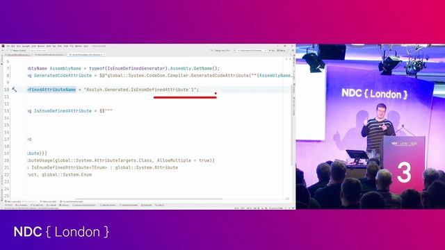Let's Code an incremental source generator with Roslyn - Stefan Pölz - NDC London 2023 смотреть онлайн