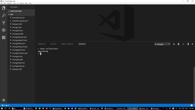 Bài 76 Đưa dữ liệu vào Mongodb смотреть онлайн