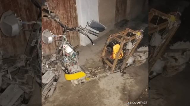 Самодельный рама вд 78 двгитель скутер смотреть онлайн