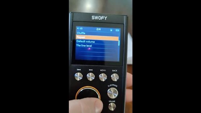 Review SWOFY Real Lossless HiFi MP3 Player, DSD High Resolution Digital Audio Music Player with Lin смотреть онлайн