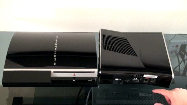 Xbox 360 Slim Vs. PS3 Fat смотреть онлайн