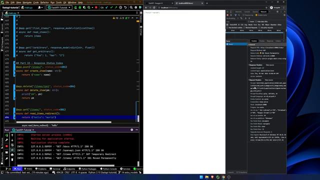 15. Fast API Tutorial Part 15 Response Status Codes