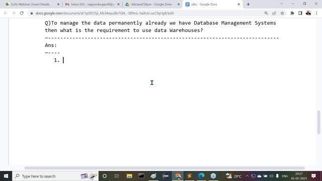 ADV. JAVA tutorials || Session - 9 || by Mr. Nagoor Babu On 05-05-2023 @7:30PM IST смотреть онлайн