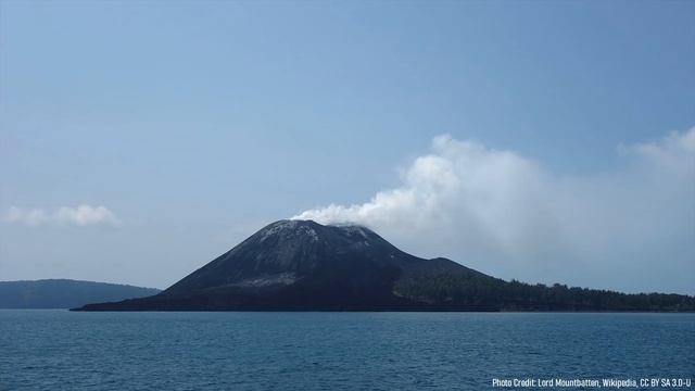 Krakatoa Volcano Eruption Update; New Cinder Cone Constructed, Explosive Activity Ongoing