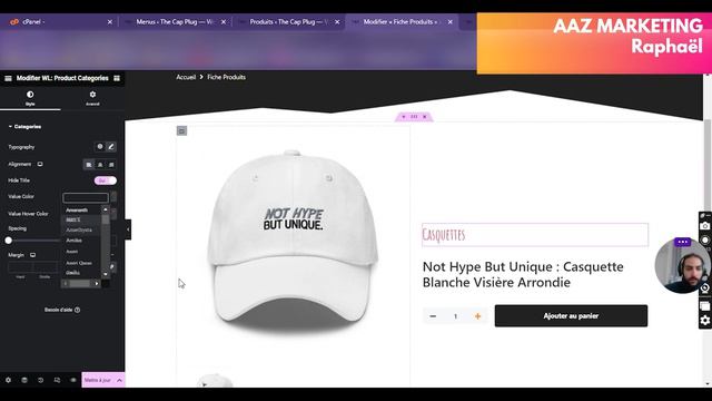 AAZ Marketing TUTO créer un E-commerce GRATUITEMENT avec ELEMENTOR, SHOPLENTOR et WOO COMMERCE смотреть онлайн