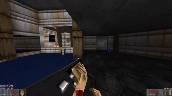 Doom 3D - E1M1 for Doom 2 [Mod showcase, HD Textures, PBR, Parallax] | 4K/60