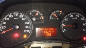 Замена панели приборов Fiat Doblo