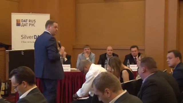 Евгений Горянский на итоговом клубе руководителей автобизнеса AutoBoss в 2015 году