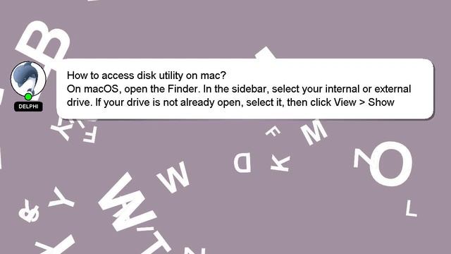 How To Access Disk Utility On Mac?