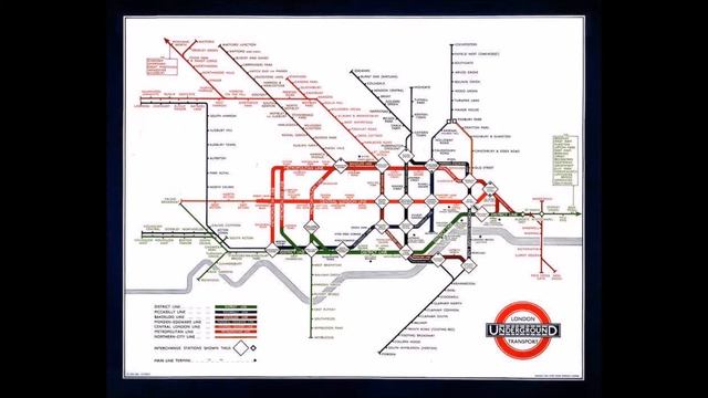 London Underground Map Throughout Time
