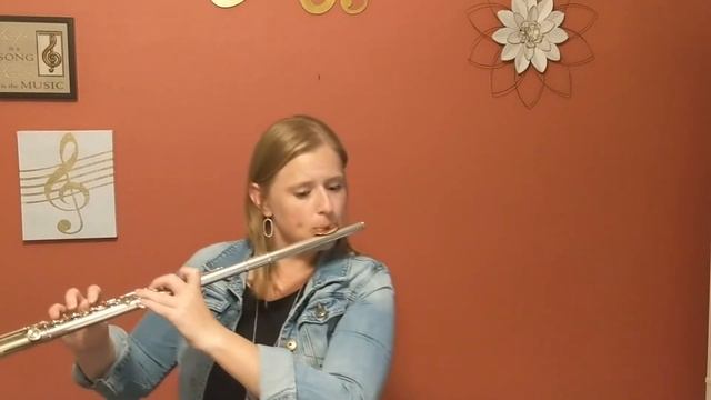TMEA 21-22 Flute Etude No. 1 in A Major смотреть онлайн
