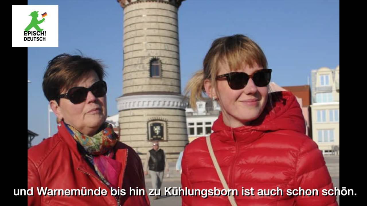 Deutsch C1: Freizeit In Rostock | Тема Отпуск|  Лексика.