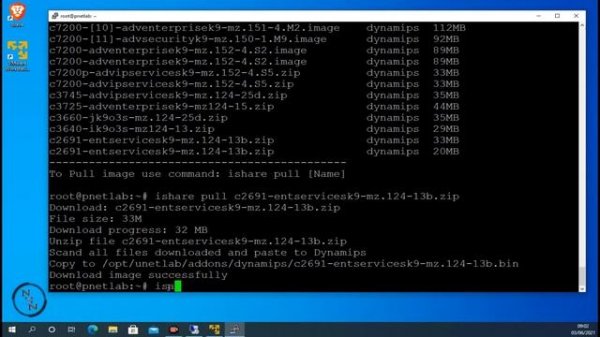 How to Pull/downloads IOL/IOS FortiOS/Linux/Win images in PNETLab - pull & Use images