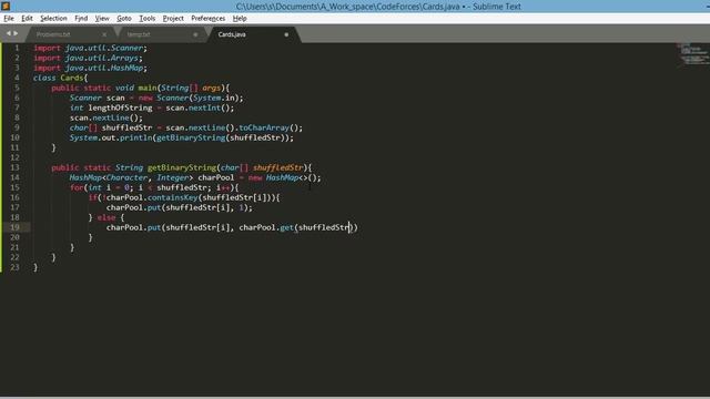RandomProblems Based On Strings | CodeForces смотреть онлайн