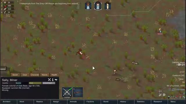 Rimworld #3 - New Guns! смотреть онлайн