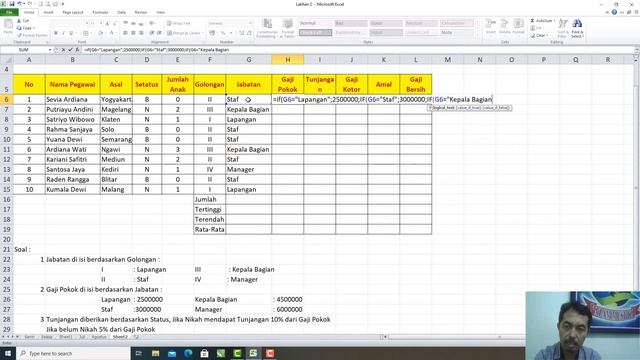 Belajar Excel Bagian 7 | Rumus Logika di Excel dan Contohnya смотреть онлайн