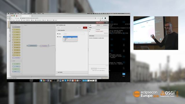 Prototyping IoT systems with a hybrid OSGi/Node-RED platform | EclipseCon Europe 2018 смотреть онлайн