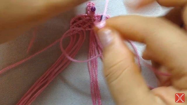 Macrame tutorial: The simple leaf - Simple leaves pattern смотреть онлайн